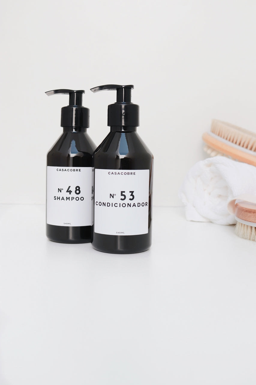 Mini Kit Black Banheiro 240ml - 2 Peças