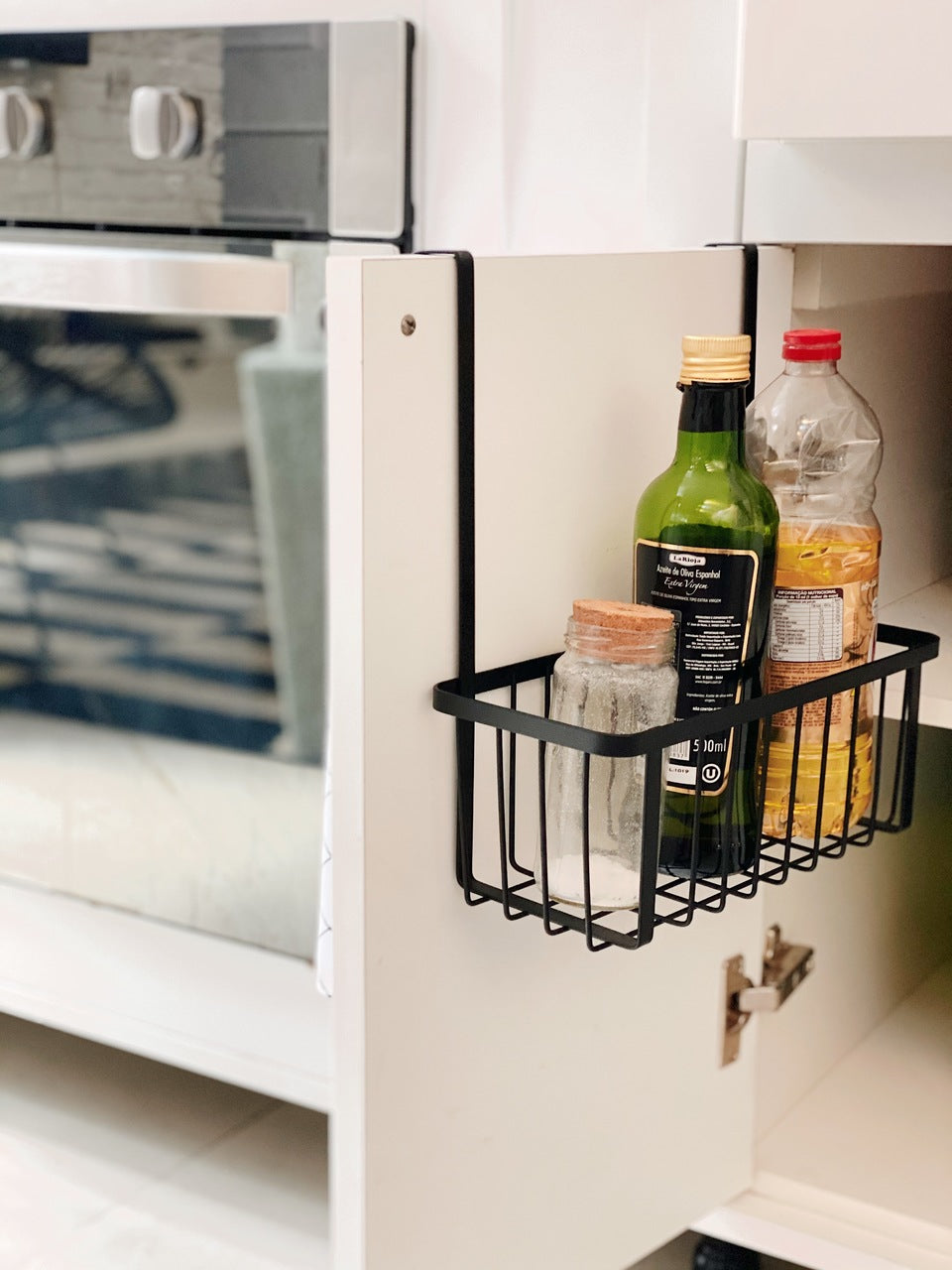 Suporte Organizador para Armário + Porta Pano