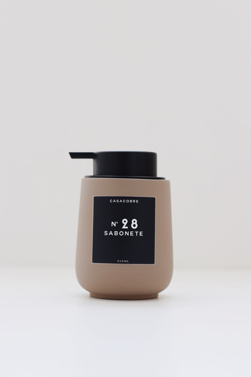 Porta Sabonete Líquido em Cimento - 240ml