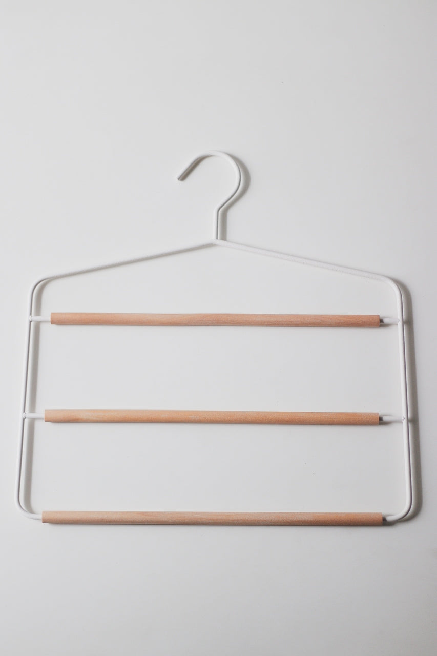 Cabide Triplo Minimalista