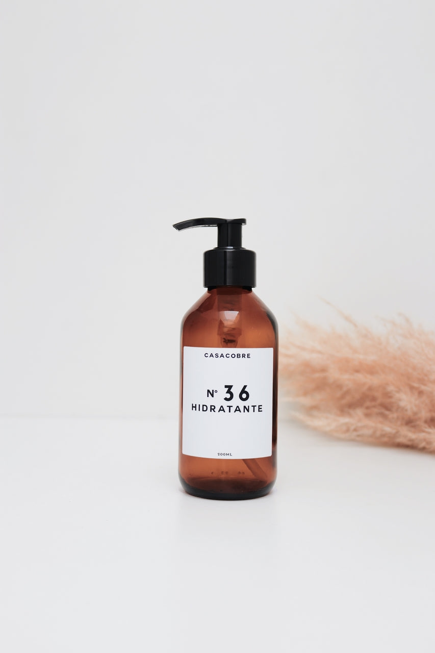 Frasco Vidro Hidratante - 200ml