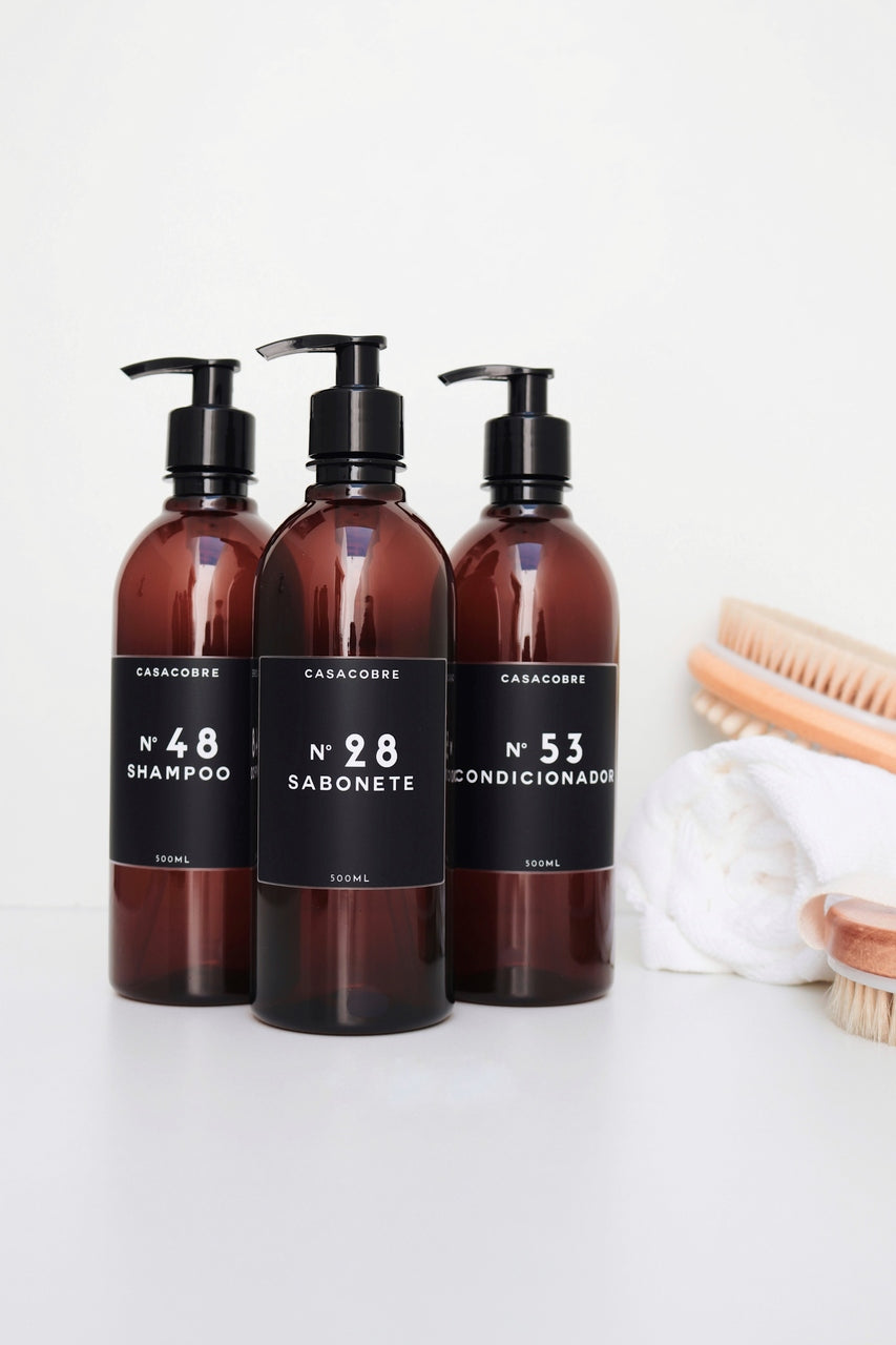 Kit Banheiro Completo 500ml - 3 Peças
