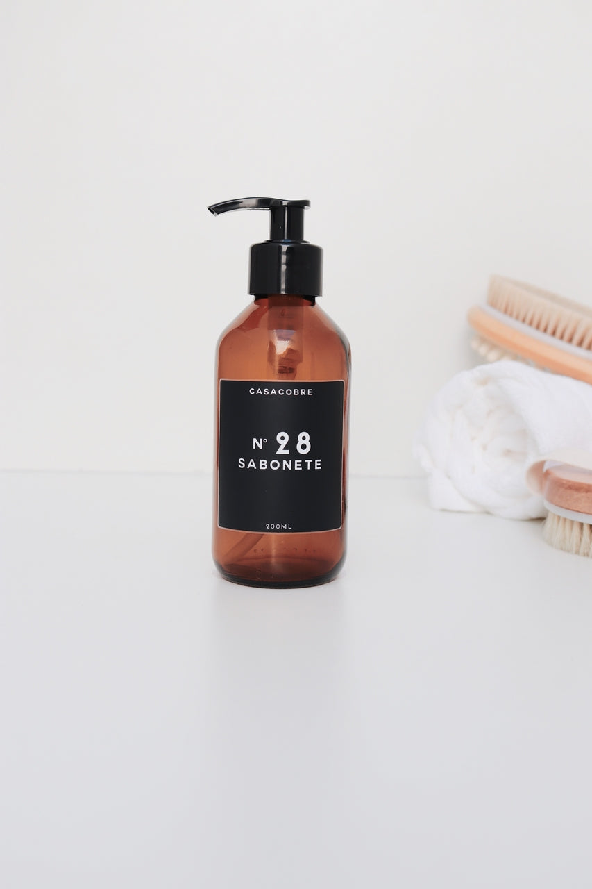 Frasco Vidro Sabonete - 200ml