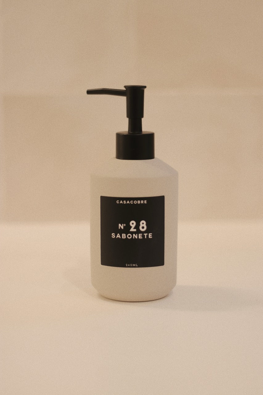 Porta Sabonete Líquido em Cimento - 200ml