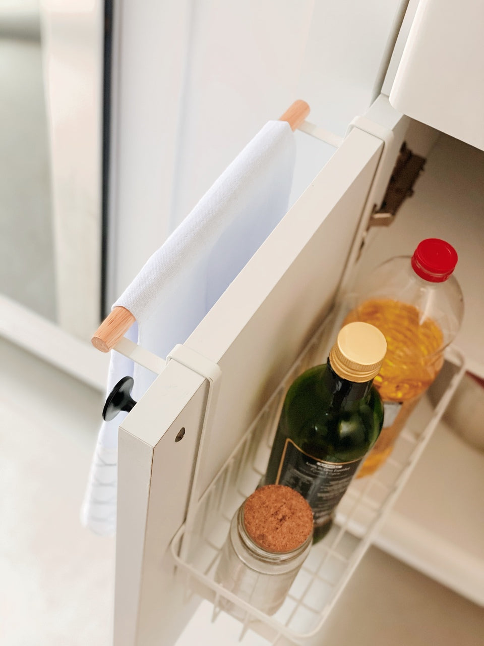 Suporte Organizador para Armário + Porta Pano
