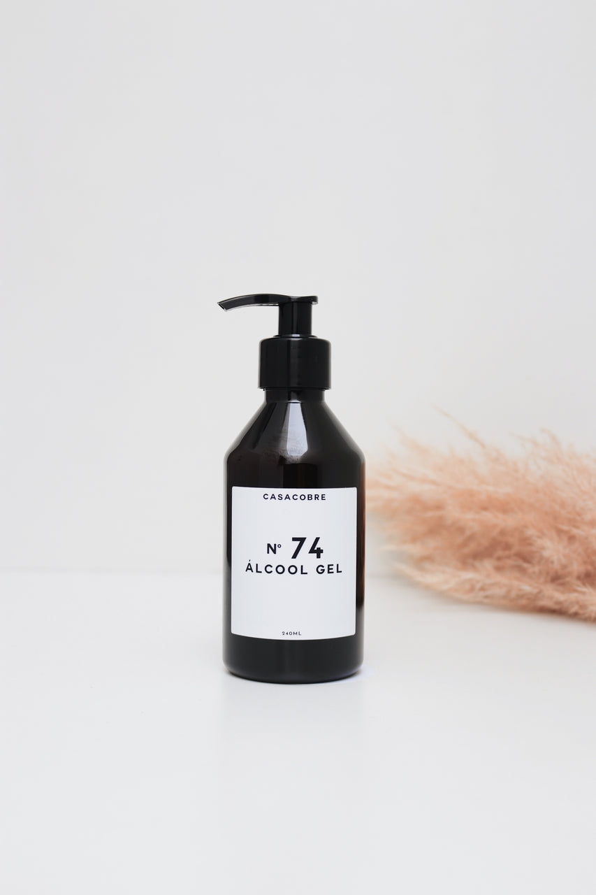 Mini Frasco Black Álcool Gel - 240ml