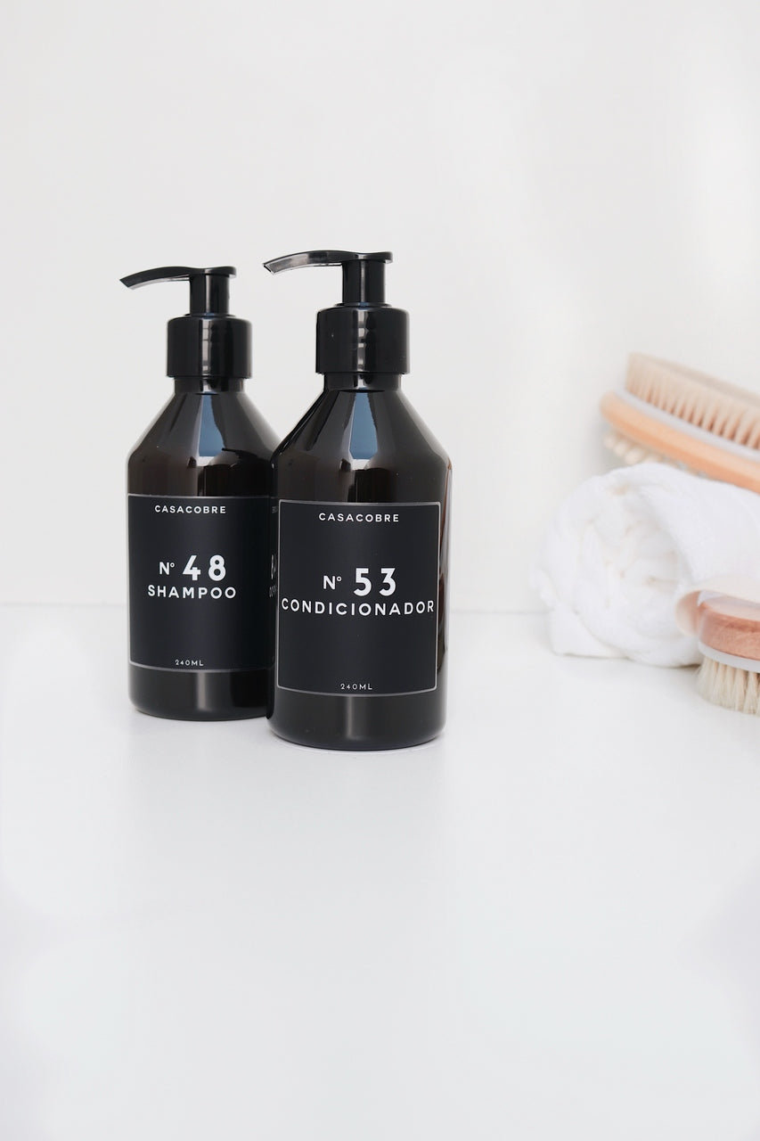 Mini Kit Black Banheiro 240ml - 2 Peças