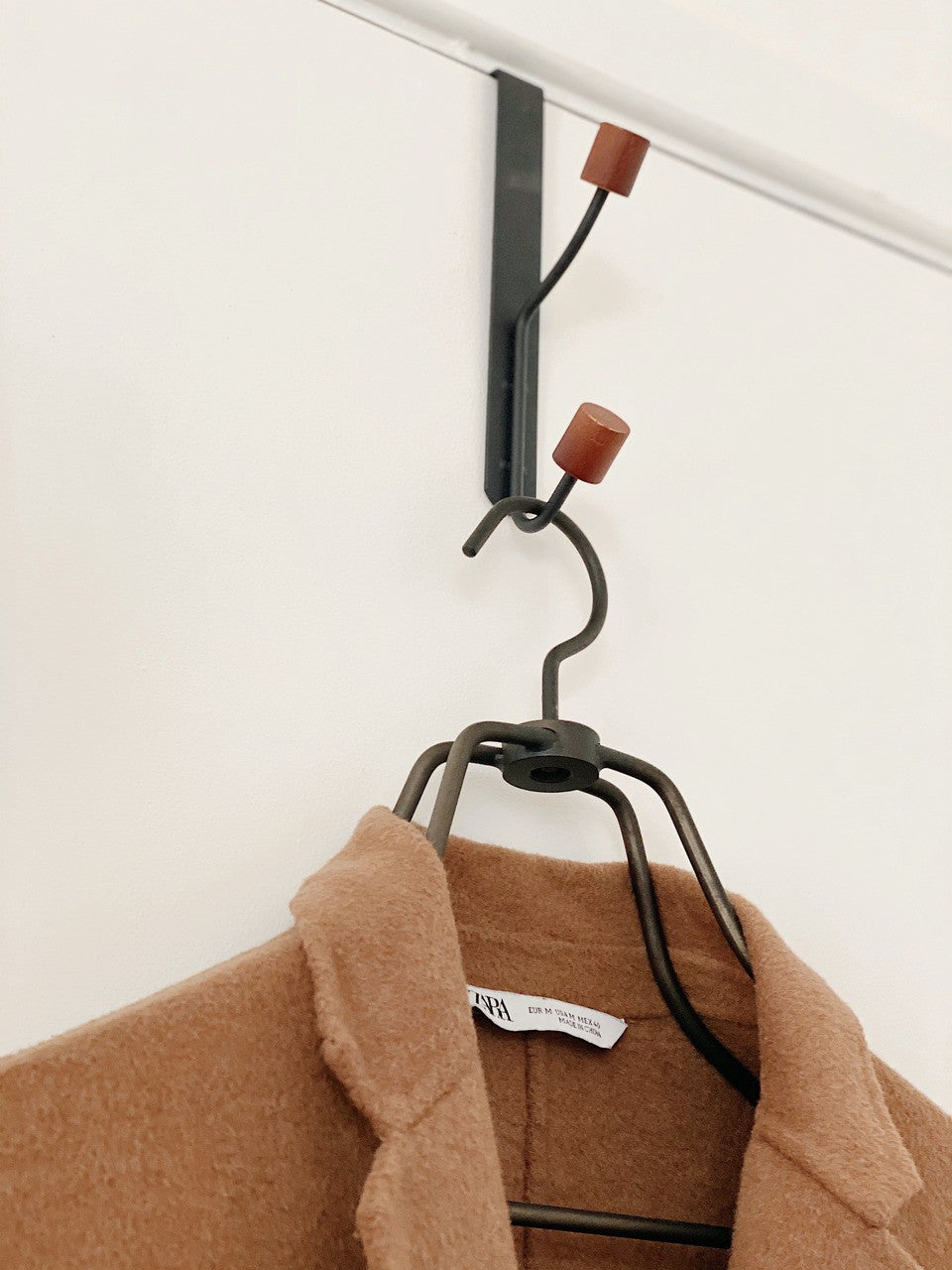 Kit Gancho de Porta Minimalista - 2 Peças