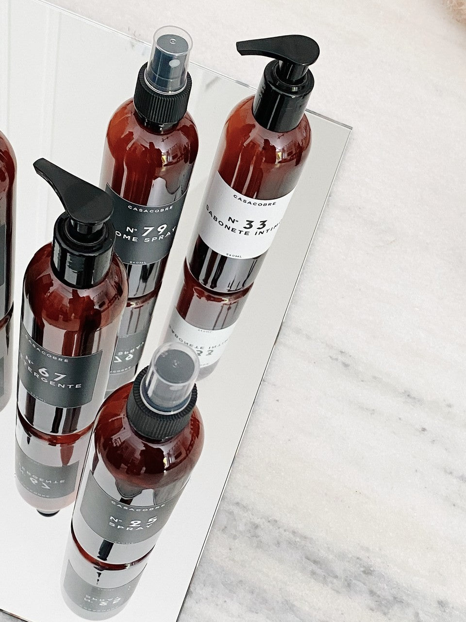 Mini Frasco Âmbar Home Spray - 240ml