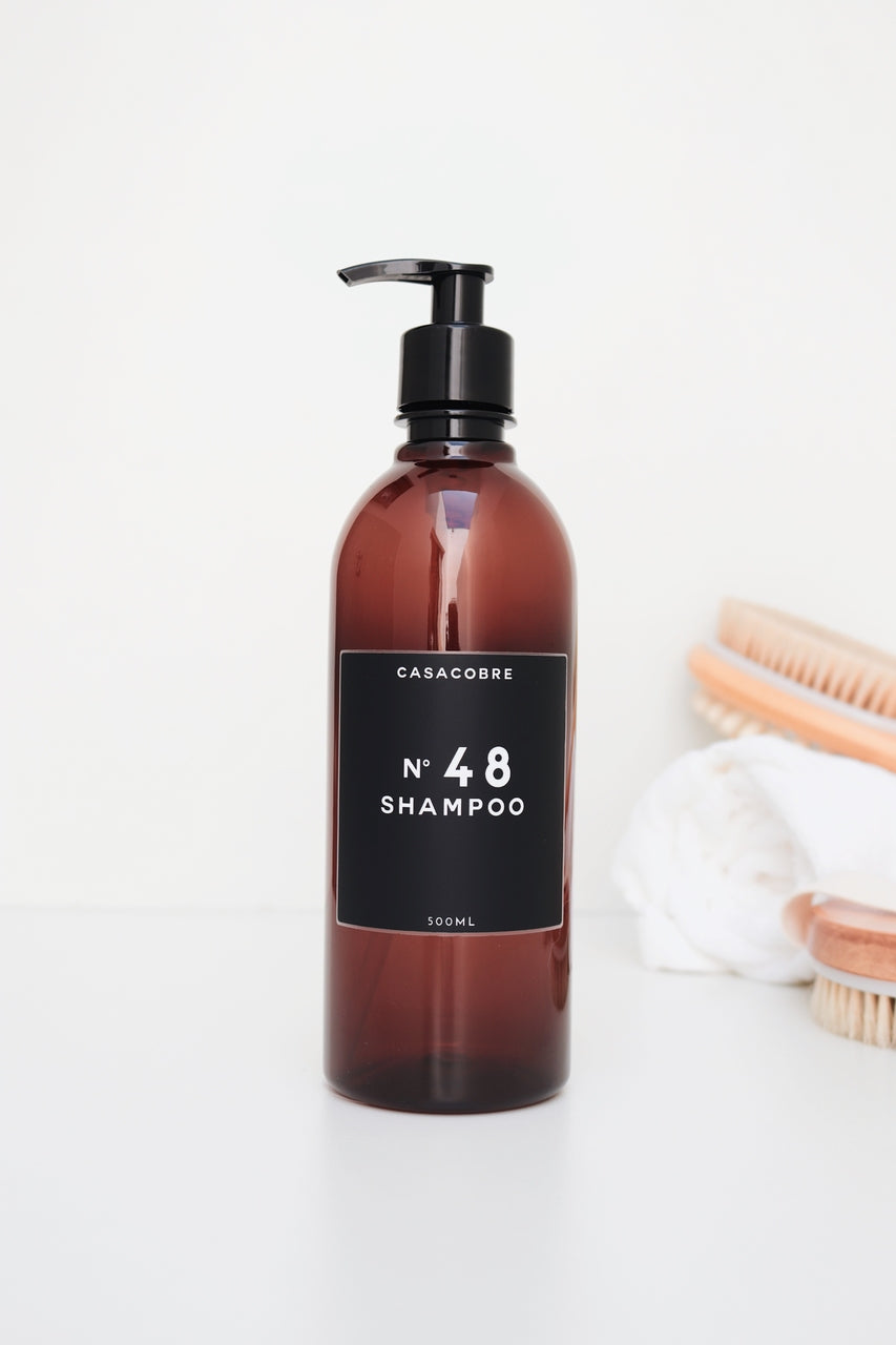 Frasco Âmbar Shampoo - 500ml