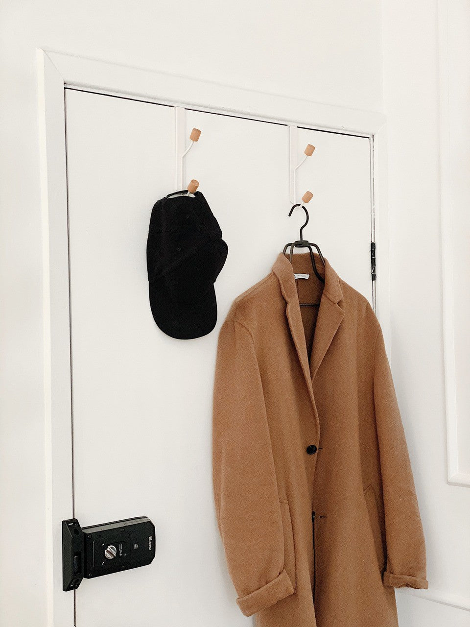 Kit Gancho de Porta Minimalista - 2 Peças