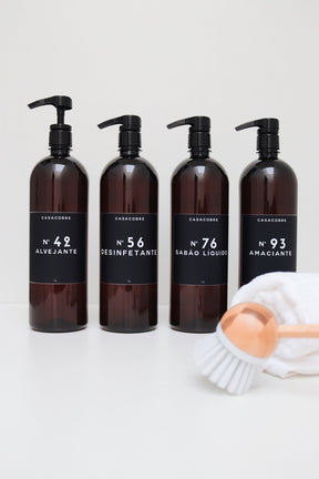 Frasco Pet Âmbar Lavanderia 1L - Alvejante