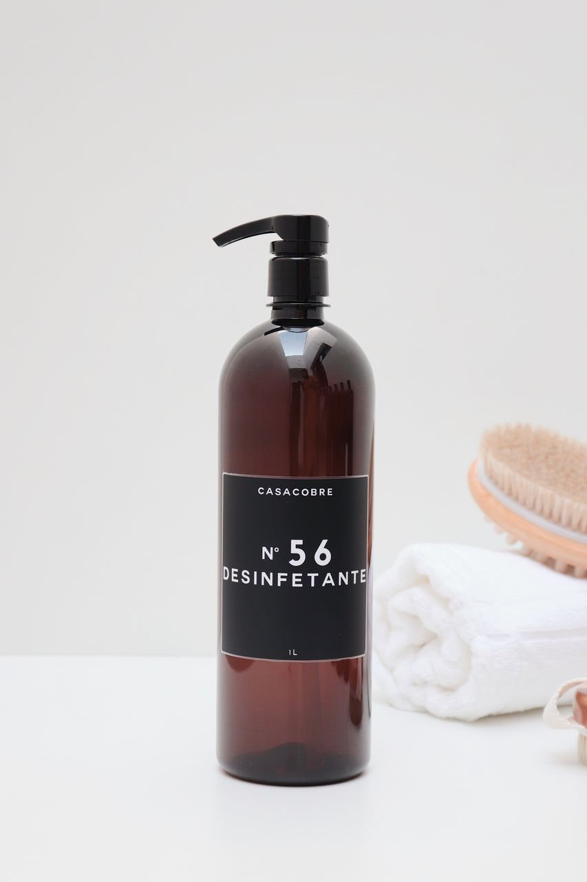 Frasco Pet Âmbar Lavanderia 1L - Desinfetante