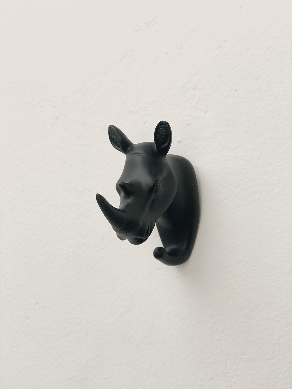 Gancho de Parede em Resina - Rinoceronte