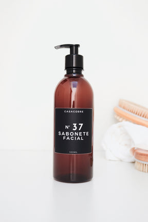 Frasco Âmbar Sabonete Facial - 500ml