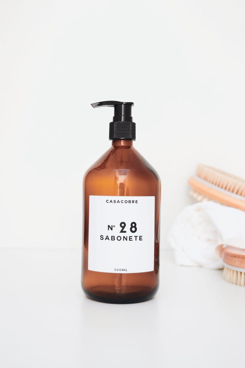 Frasco de Vidro Sabonete - 500ml