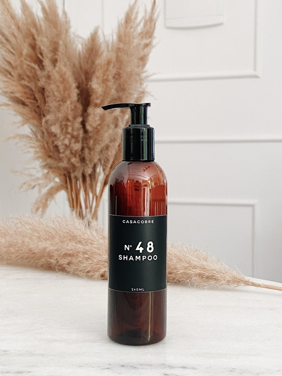Mini Frasco Âmbar Shampoo - 240ml