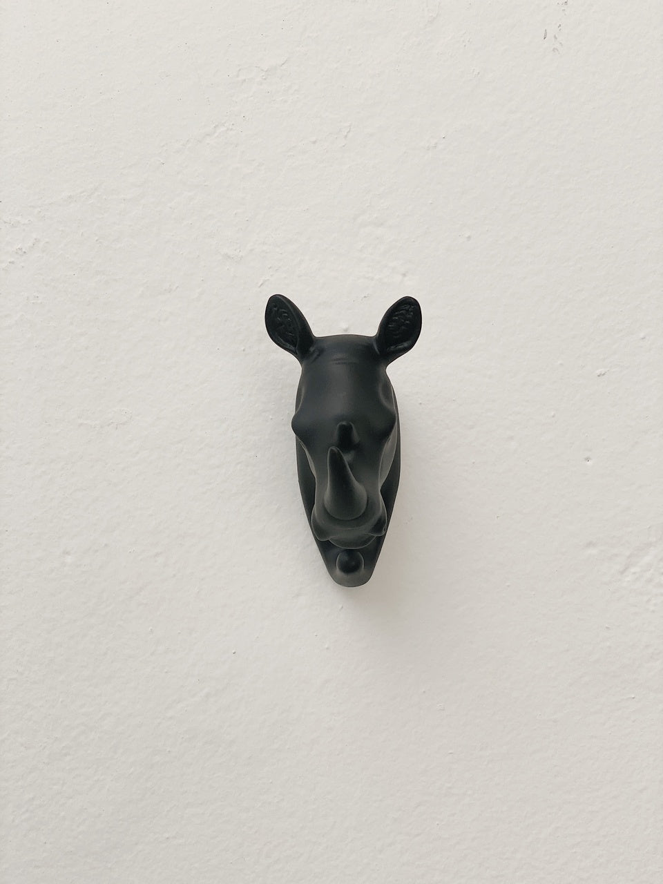 Gancho de Parede em Resina - Rinoceronte
