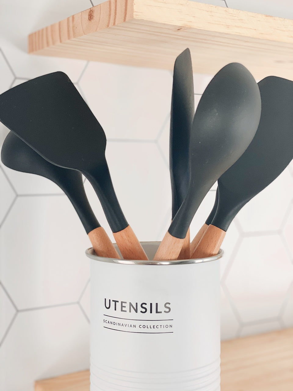Espátula Redonda Cozinha em Silicone