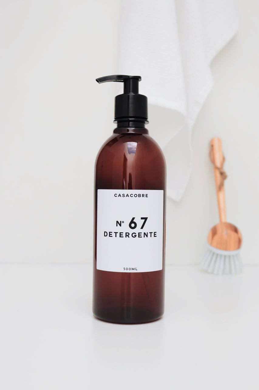 Frasco Âmbar Detergente - 500ml