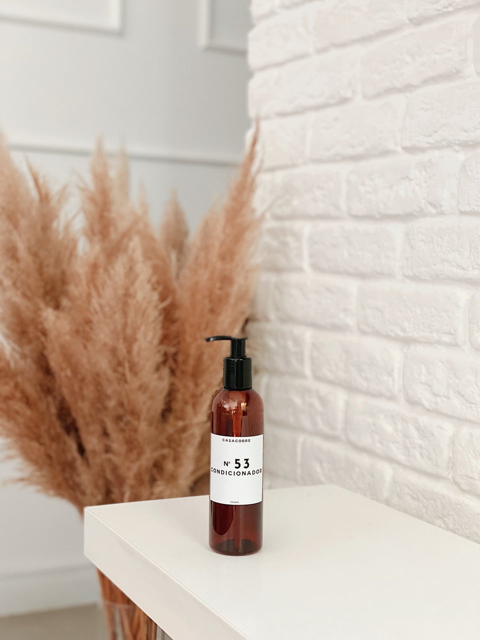 Mini Frasco Âmbar Condicionador - 240ml