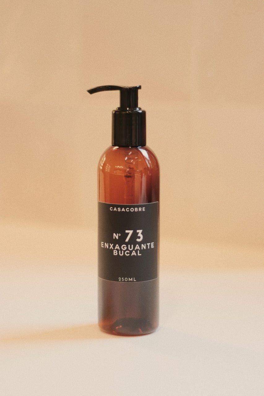 Mini Frasco Âmbar Enxaguante Bucal - 240ml