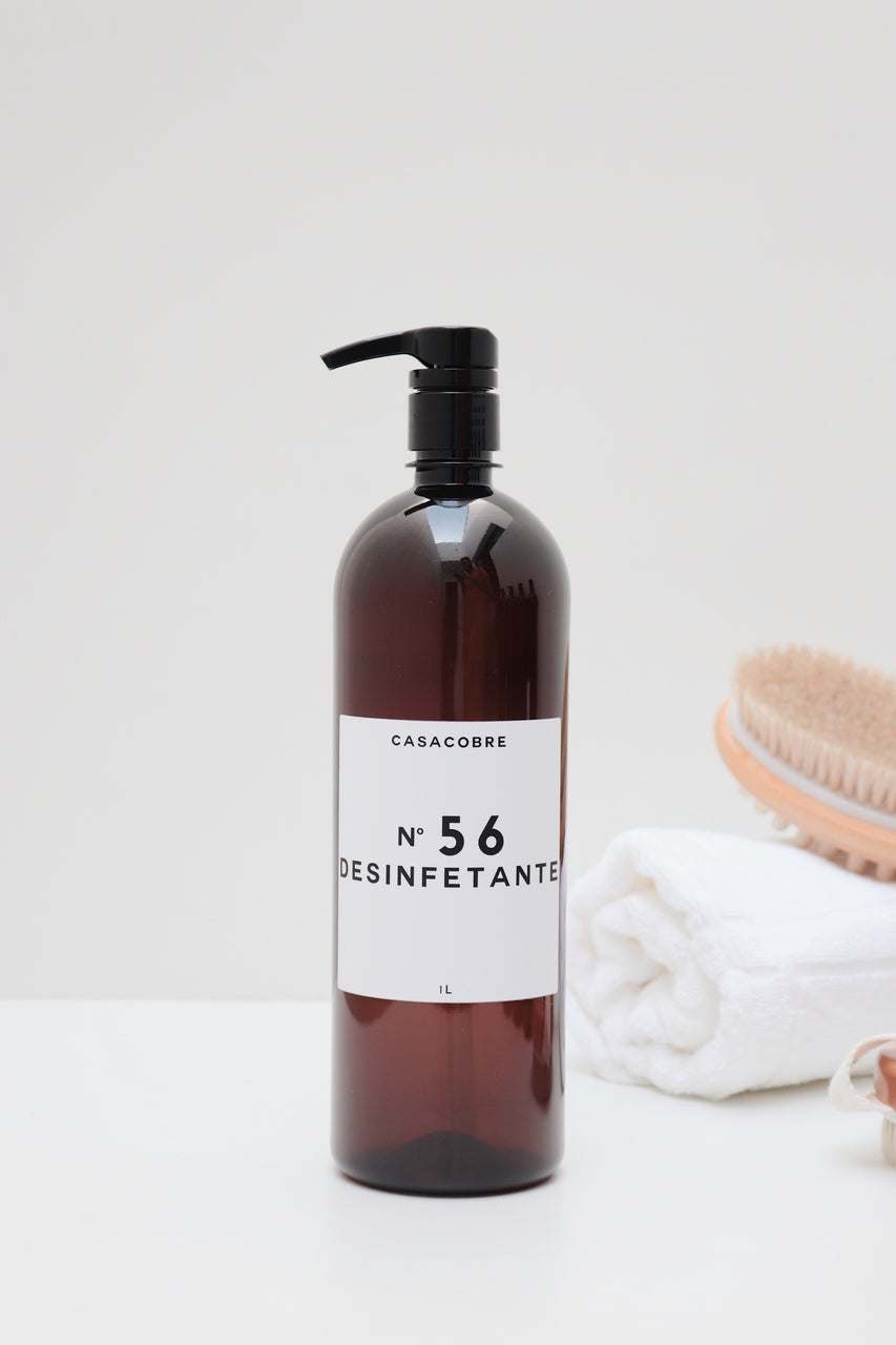 Frasco Pet Âmbar Lavanderia 1L - Desinfetante