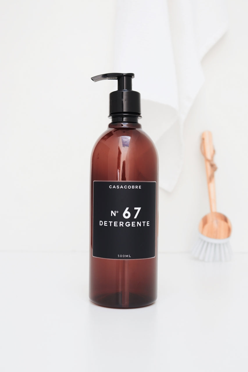 Frasco Âmbar Detergente - 500ml