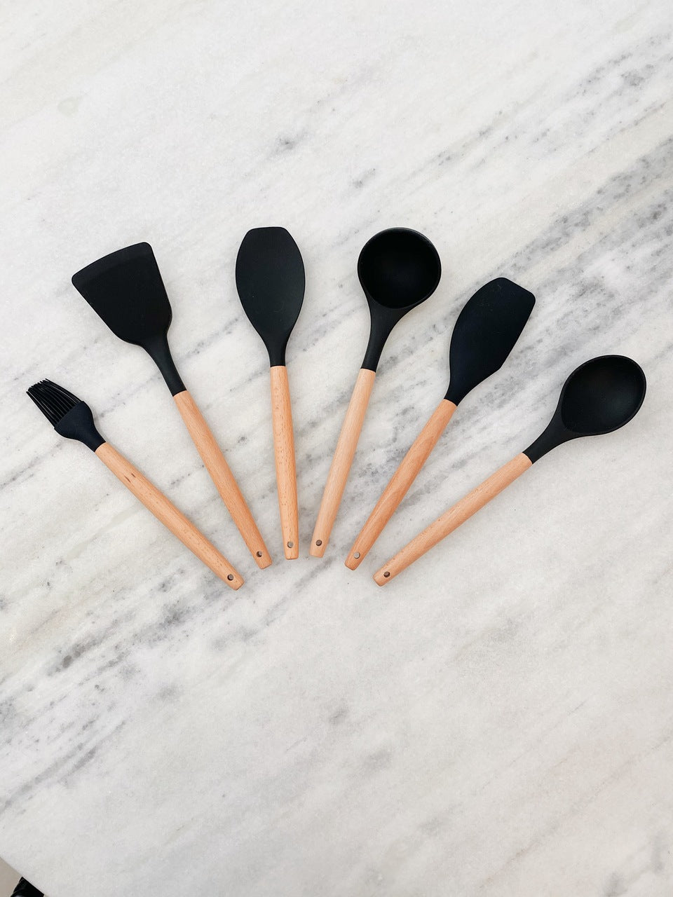 Espátula Redonda Cozinha em Silicone