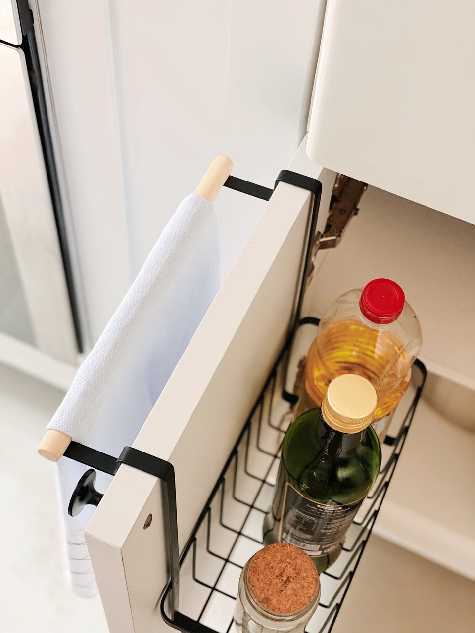 Suporte Organizador para Armário + Porta Pano