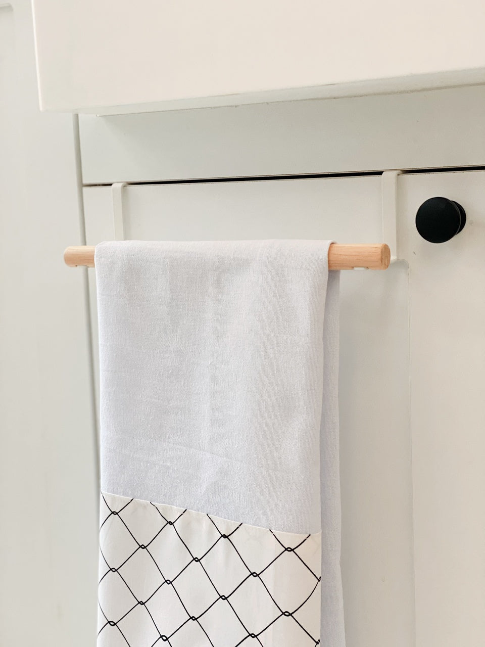 Suporte Organizador para Armário + Porta Pano