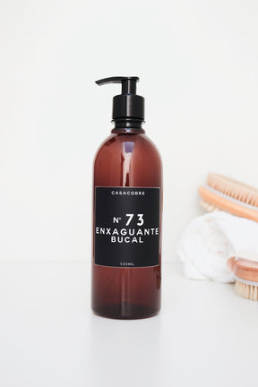 Frasco Âmbar Enxaguante Bucal - 500ml
