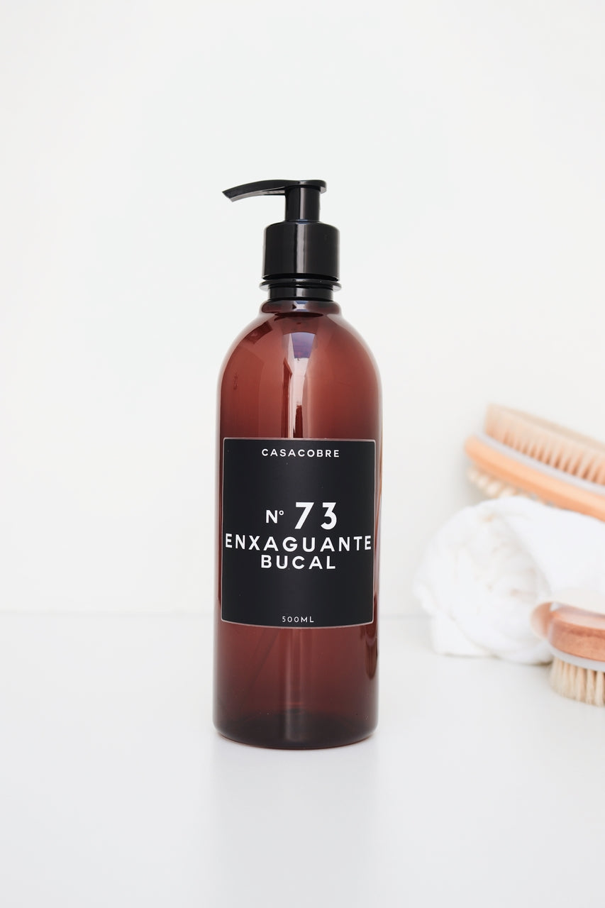 Frasco Âmbar Enxaguante Bucal - 500ml