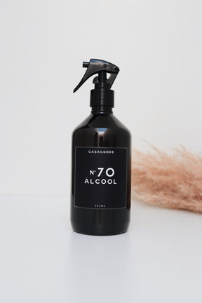Frasco Black Álcool - 500ml