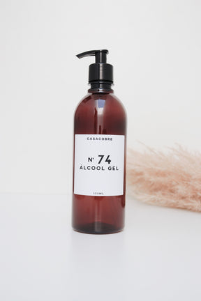 Frasco Âmbar Álcool Gel - 500ml