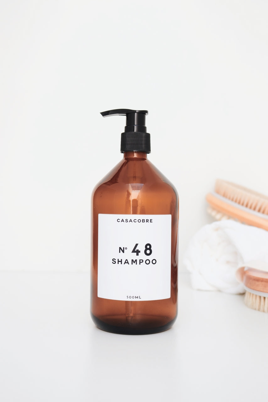 Frasco de Vidro Shampoo - 500ml
