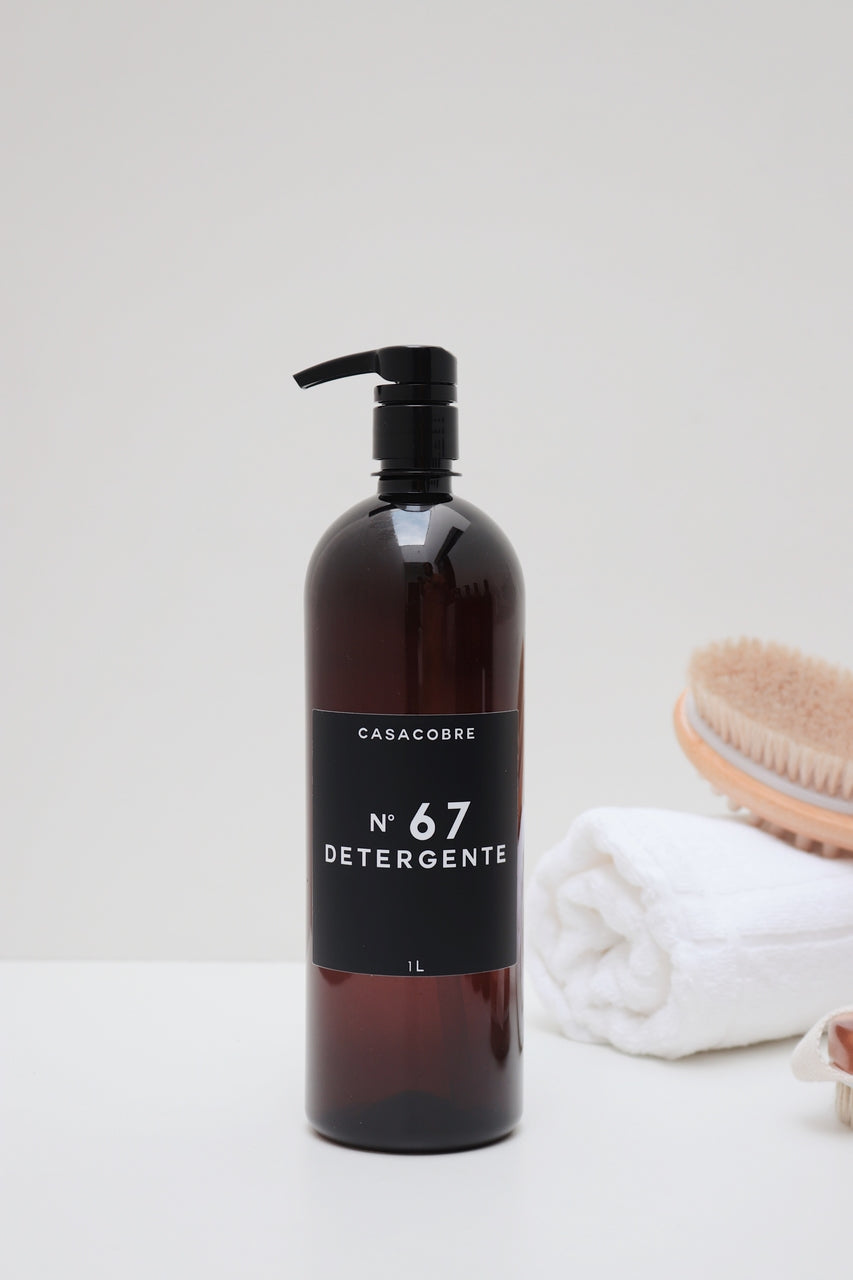 Frasco Pet Âmbar Lavanderia 1L - Detergente