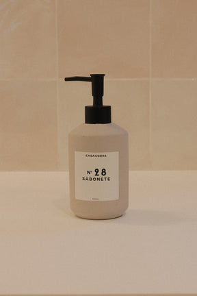Porta Sabonete Líquido em Cimento - 200ml