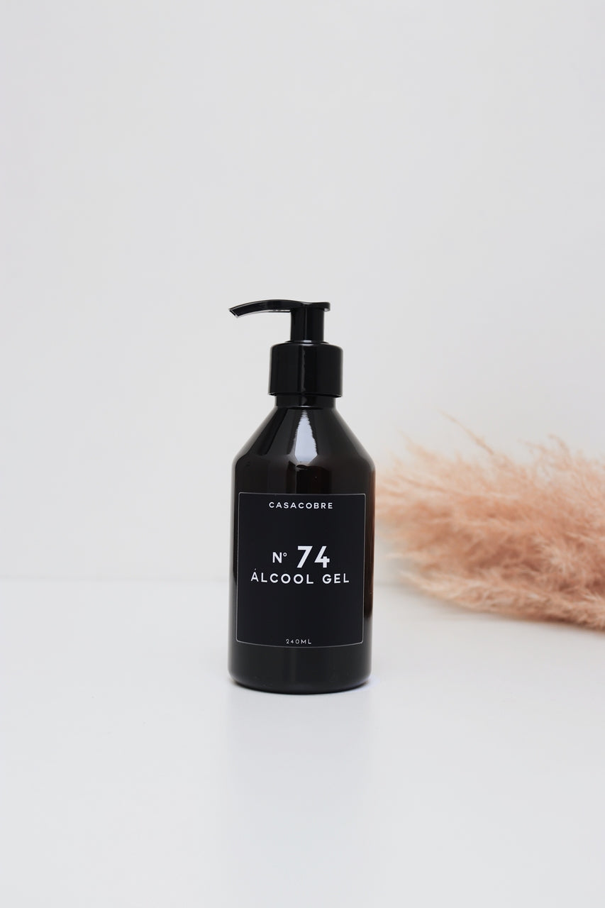 Mini Frasco Black Álcool Gel - 240ml