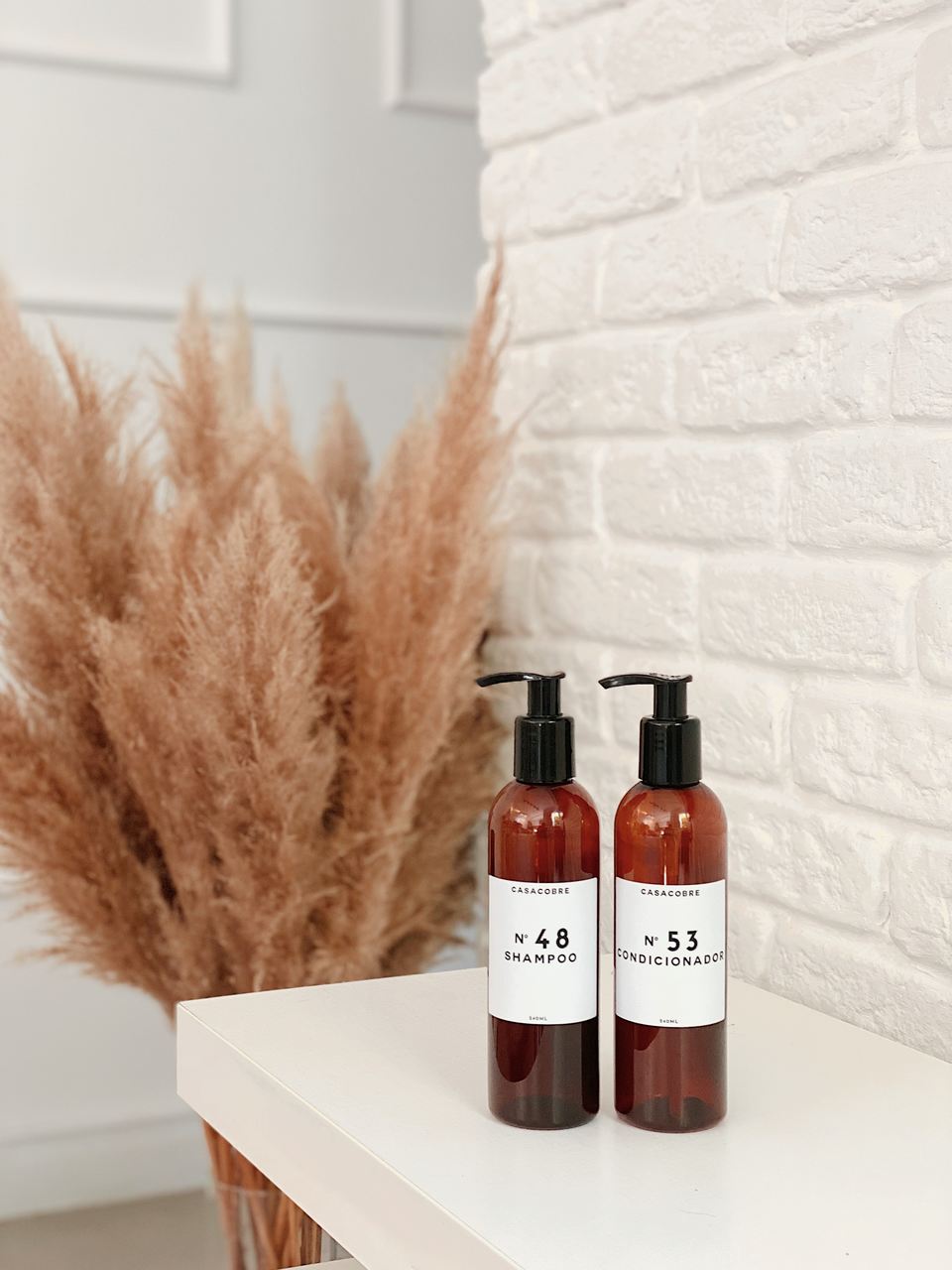 Kit Mini Frasco Banheiro 240ml - 2 Peças
