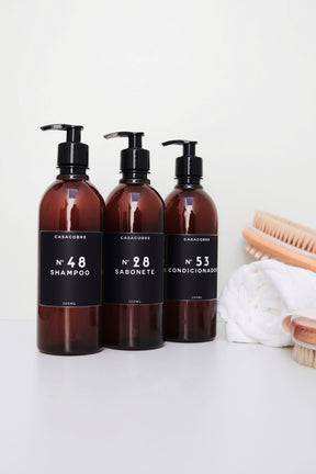 Kit  Banheiro Completo 500ml - 3 Peças