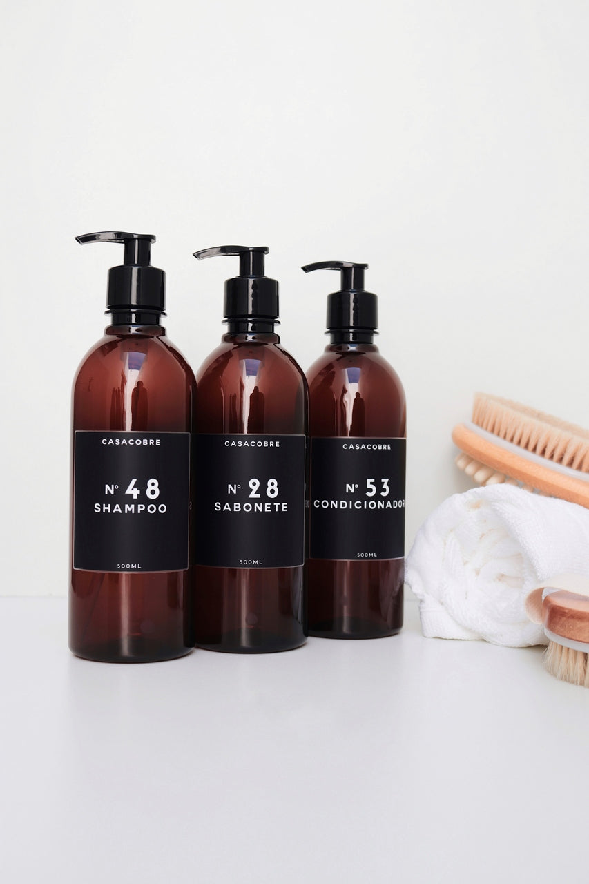 Kit  Banheiro Completo 500ml - 3 Peças