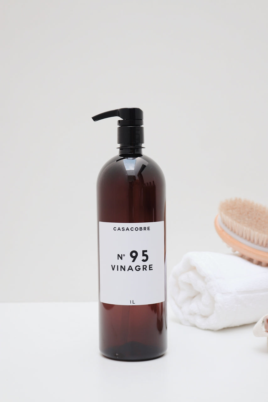 Frasco Pet Âmbar Lavanderia 1L - Vinagre