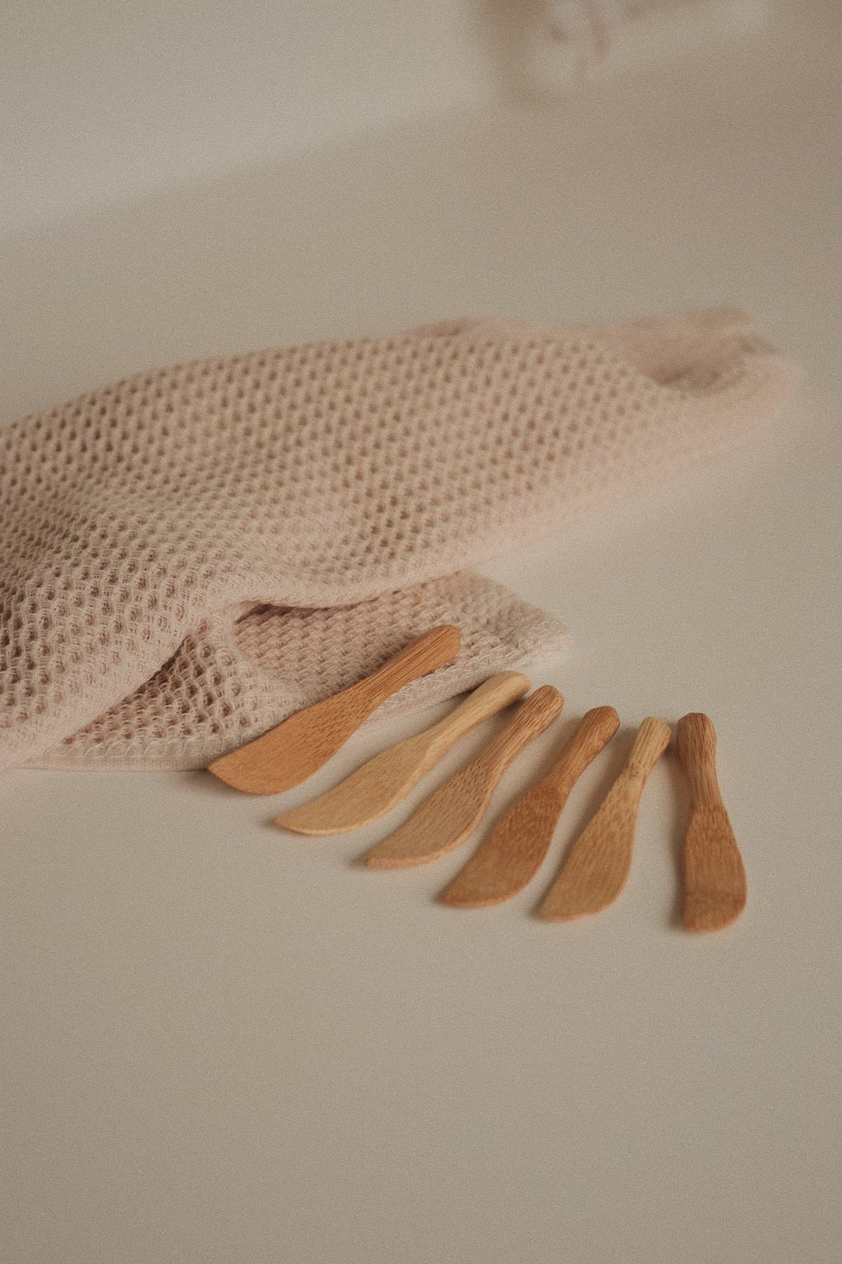 Kit Mini Talheres Hex - Bambu