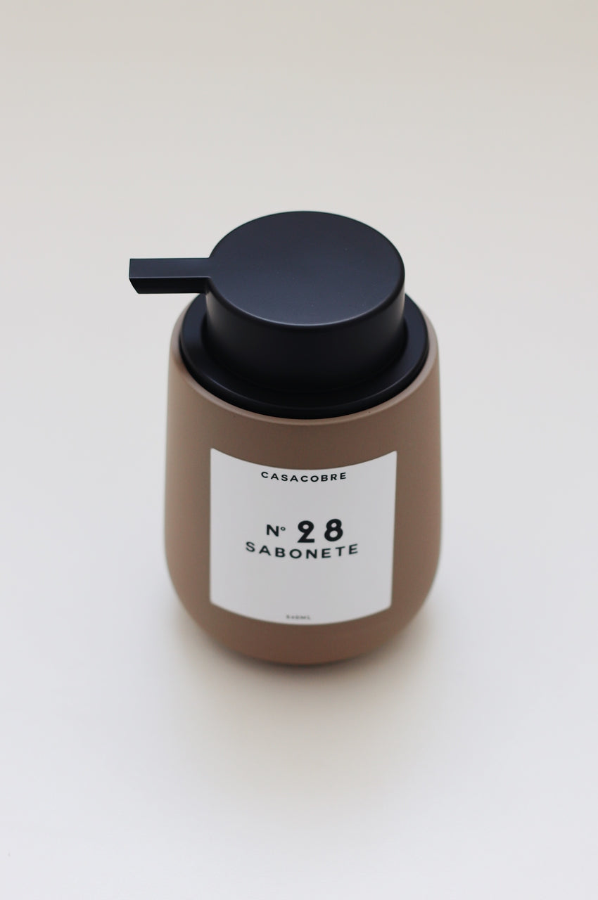 Porta Sabonete Líquido em Cimento - 240ml