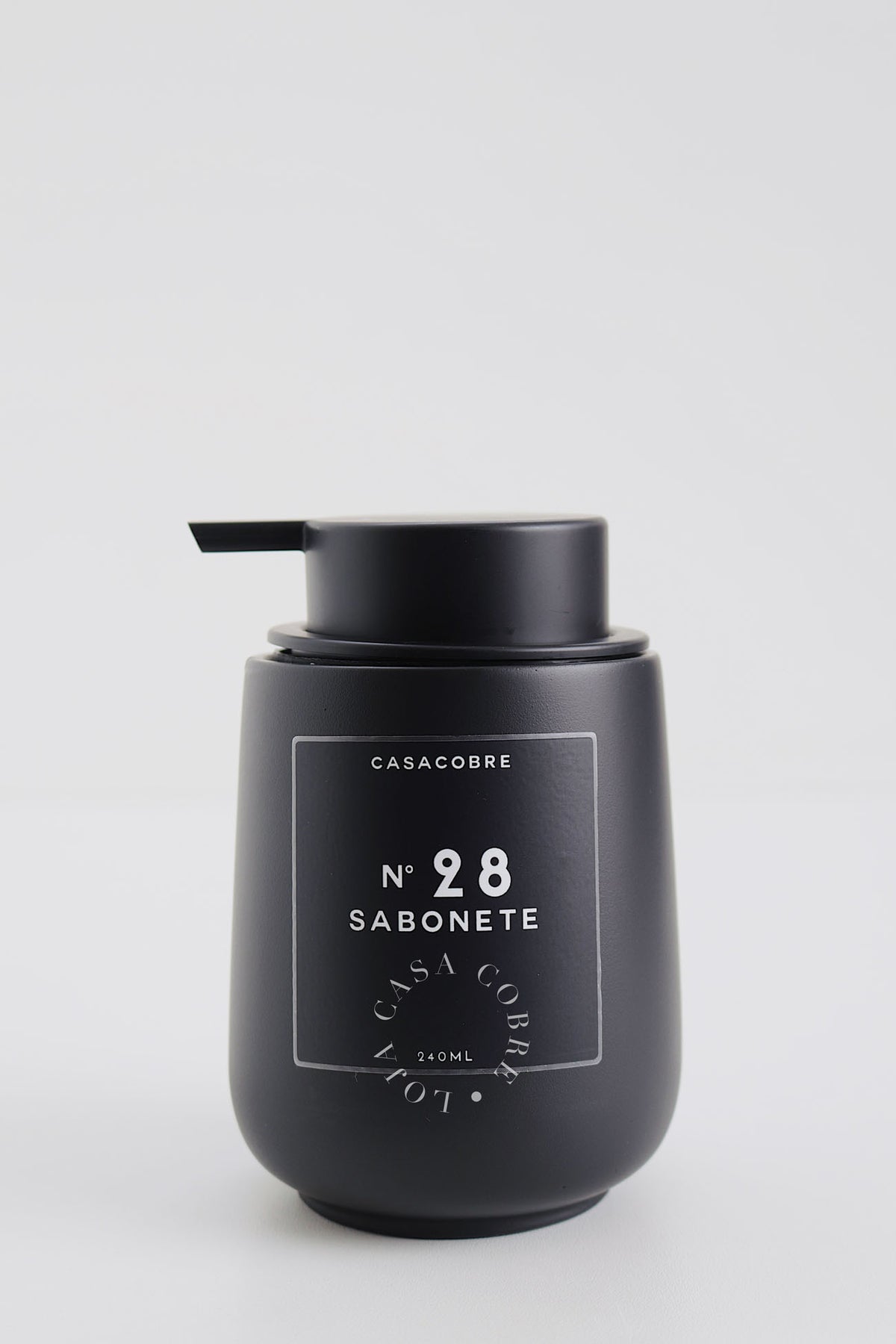 Porta Sabonete Líquido em Cimento - 240ml