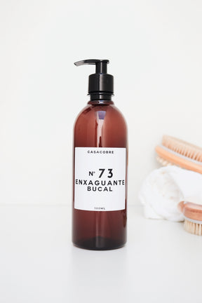Frasco Âmbar Enxaguante Bucal - 500ml
