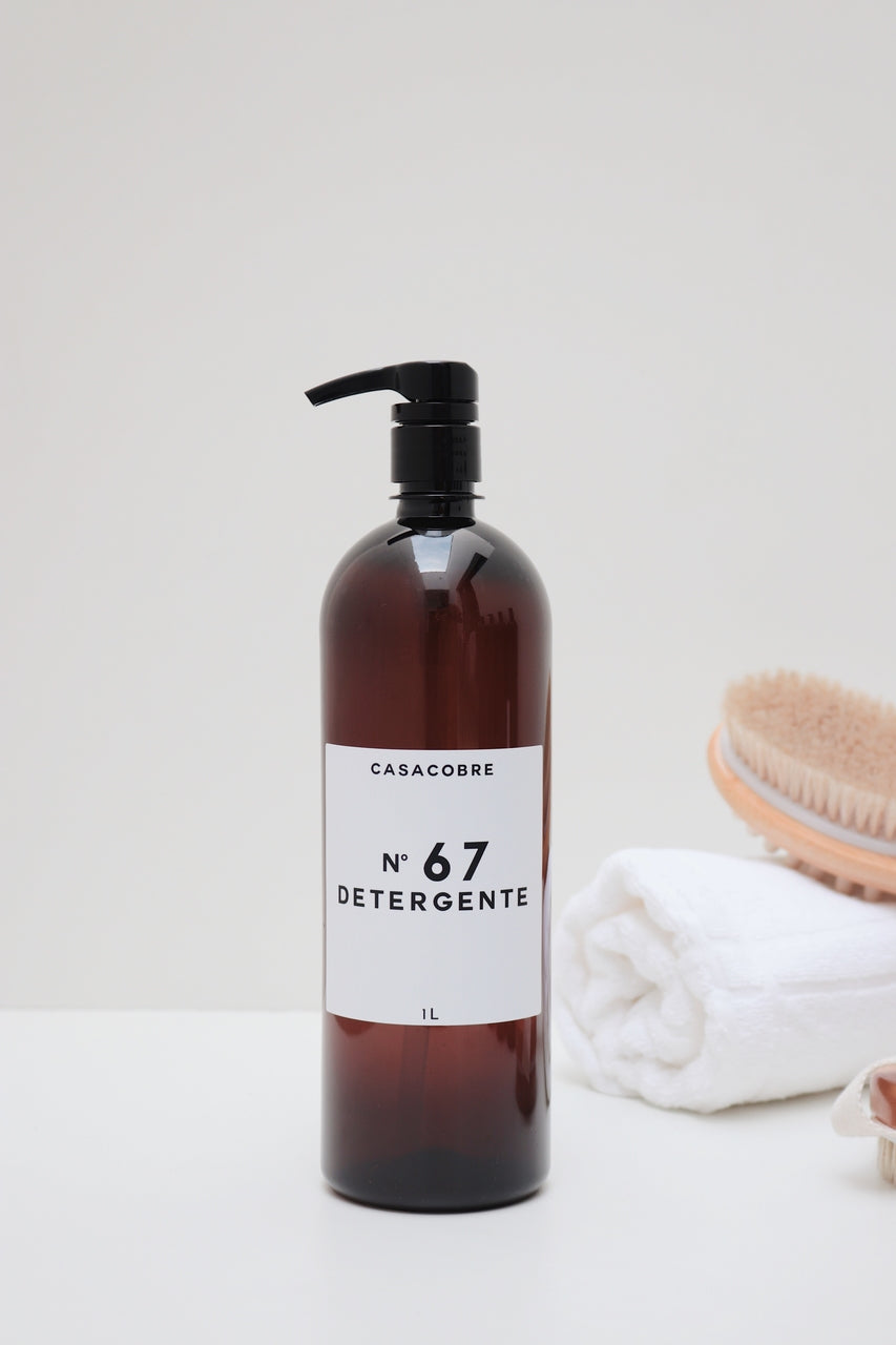 Frasco Pet Âmbar Lavanderia 1L - Detergente